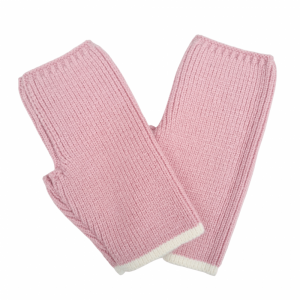 Fingerless Gloves - Pink